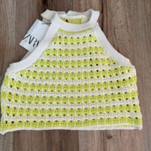 NWT Zara Crochet Top